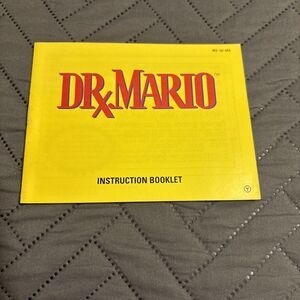 Dr Mario NES Manual